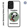 Coque pour Samsung Galaxy A73 5G Panda patineur patineuse - sport patinage