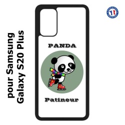 Coque pour Samsung Galaxy S20 Plus / S11 Panda patineur patineuse - sport patinage
