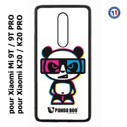 Coque pour Xiaomi Mi 9T-Mi 9T PRO - Redmi K20-K20 PRO PANDA BOO© 3D - lunettes - coque humour