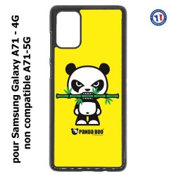 Coque pour Samsung Galaxy A71 - 4G PANDA BOO© Bamboo à pleine dents - coque humour