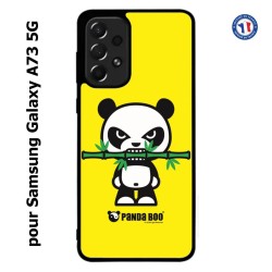 Coque pour Samsung Galaxy A73 5G PANDA BOO© Bamboo à pleine dents - coque humour