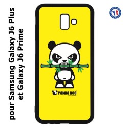 Coque pour Samsung Galaxy J6 Plus / J6 Prime PANDA BOO© Bamboo à pleine dents - coque humour