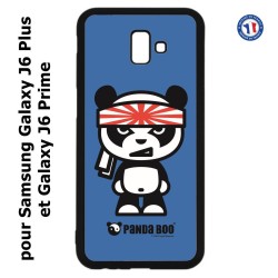 Coque pour Samsung Galaxy J6 Plus / J6 Prime PANDA BOO© Banzaï Samouraï japonais - coque humour