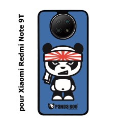 Coque pour Xiaomi Redmi Note 9T PANDA BOO© Banzaï Samouraï japonais - coque humour