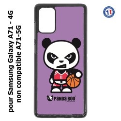 Coque pour Samsung Galaxy A71 - 4G PANDA BOO© Basket Sport Ballon - coque humour