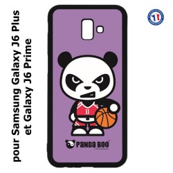 Coque pour Samsung Galaxy J6 Plus / J6 Prime PANDA BOO© Basket Sport Ballon - coque humour