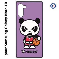 Coque pour Samsung Galaxy Note 10 PANDA BOO© Basket Sport Ballon - coque humour
