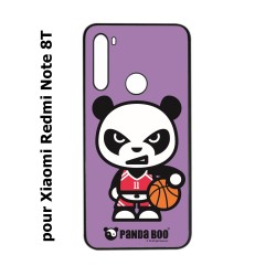 Coque pour Xiaomi Redmi Note 8T PANDA BOO© Basket Sport Ballon - coque humour