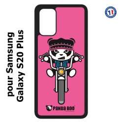 Coque pour Samsung Galaxy S20 Plus / S11 PANDA BOO© Moto Biker - coque humour