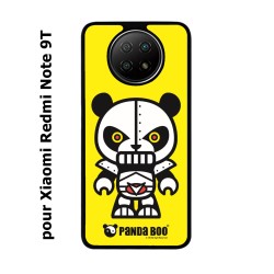 Coque pour Xiaomi Redmi Note 9T PANDA BOO© Robot Kitsch - coque humour