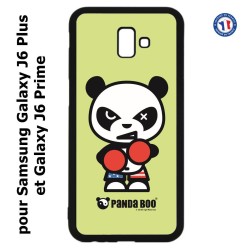 Coque pour Samsung Galaxy J6 Plus / J6 Prime PANDA BOO© Boxeur - coque humour