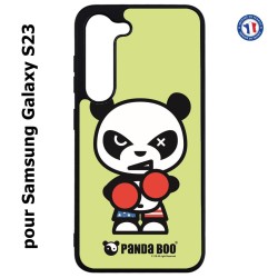 Coque pour Samsung Galaxy S23 PANDA BOO© Boxeur - coque humour