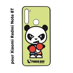 Coque pour Xiaomi Redmi Note 8T PANDA BOO© Boxeur - coque humour