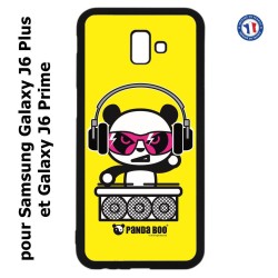 Coque pour Samsung Galaxy J6 Plus / J6 Prime PANDA BOO© DJ music - coque humour