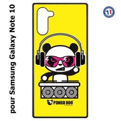 Coque pour Samsung Galaxy Note 10 PANDA BOO© DJ music - coque humour