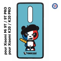 Coque pour Xiaomi Mi 9T-Mi 9T PRO - Redmi K20-K20 PRO PANDA BOO© Français béret baguette - coque humour