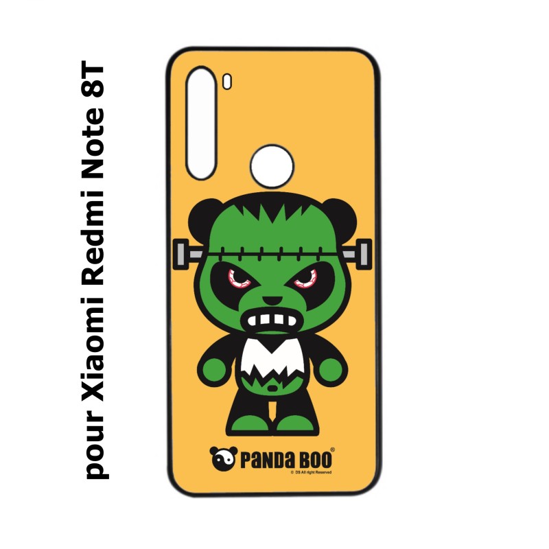 Coque pour Xiaomi Redmi Note 8T PANDA BOO© Frankenstein monstre - coque humour