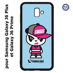 Coque pour Samsung Galaxy J6 Plus / J6 Prime PANDA BOO© Miss Panda SWAG - coque humour
