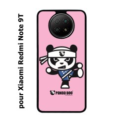 Coque pour Xiaomi Redmi Note 9T PANDA BOO© Ninja Kung Fu Samouraï - coque humour