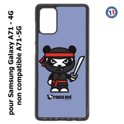 Coque pour Samsung Galaxy A71 - 4G PANDA BOO© Ninja Boo noir - coque humour