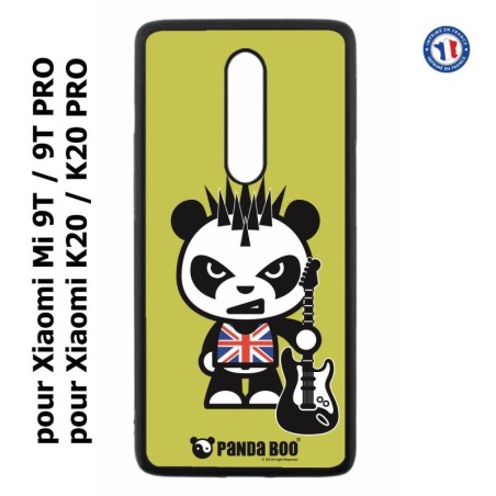 Coque pour Xiaomi Mi 9T-Mi 9T PRO - Redmi K20-K20 PRO PANDA BOO© Punk Musique Guitare - coque humour