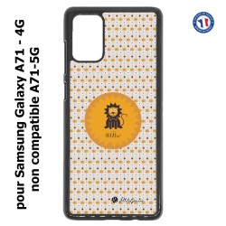 Coque pour Samsung Galaxy A71 - 4G Petits Grains - Le lion fait ROOARrrr