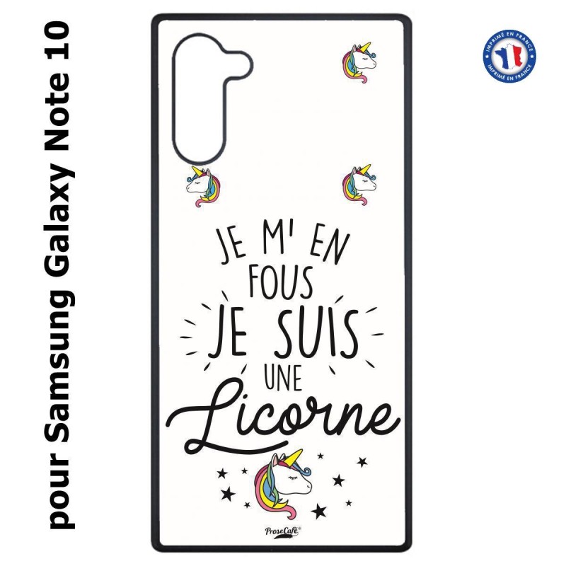 Coque pour Samsung Galaxy Note 10 ProseCafé© coque Humour : Je m'en fous