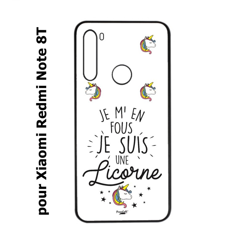 Coque pour Xiaomi Redmi Note 8T ProseCafé© coque Humour : Je m'en fous