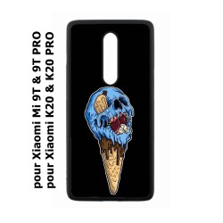 Coque pour Xiaomi Mi 9T-Mi 9T PRO - Redmi K20-K20 PRO Ice Skull - Crâne Glace - Cône Crâne - skull art