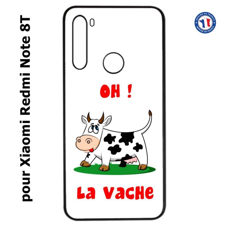 Coque pour Xiaomi Redmi Note 8T Oh la vache - coque humoristique