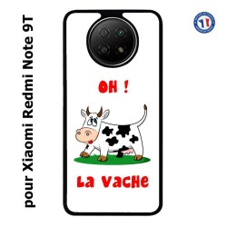 Coque pour Xiaomi Redmi Note 9T Oh la vache - coque humoristique