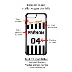 Coque Maillot Foot Angers pour iPhone 7 et iPhone 8 (domicile)