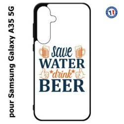 Coque pour Samsung Galaxy A35-5G - Save Water Drink Beer Humour Bière