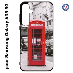 Coque pour Samsung Galaxy A35-5G - Cabine téléphone Londres - Cabine rouge London