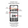 Coque Maillot Foot Angers pour iPhone 5 et iPhone SE (domicile)