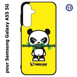 Coque pour Samsung Galaxy A55-5G - PANDA BOO© Bamboo à pleine dents - coque humour