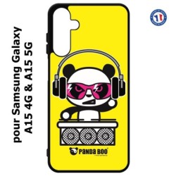 Coque pour Samsung Galaxy A15-4G & A15-5G - PANDA BOO© DJ music - coque humour