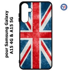 Coque pour Samsung Galaxy A15-4G & A15-5G - Drapeau Royaume uni - United Kingdom Flag