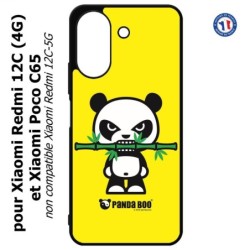 Coque pour Xiaomi Redmi 13C (4G) / Poco C65 - PANDA BOO© Bamboo à pleine dents - coque humour