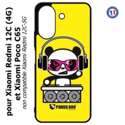Coque pour Xiaomi Redmi 13C (4G) / Poco C65 - PANDA BOO© DJ music - coque humour