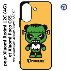 Coque pour Xiaomi Redmi 13C (4G) / Poco C65 - PANDA BOO© Frankenstein monstre - coque humour