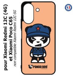 Coque pour Xiaomi Redmi 13C (4G) / Poco C65 - PANDA BOO© Mao Panda communiste - coque humour