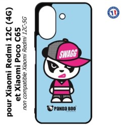 Coque pour Xiaomi Redmi 13C (4G) / Poco C65 - PANDA BOO© Miss Panda SWAG - coque humour