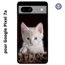 Coque pour Google Pixel 7a Bébé chat tout mignon - chaton yeux bleus