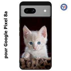 Coque pour Google Pixel 8a Bébé chat tout mignon - chaton yeux bleus