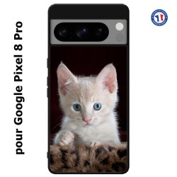 Coque pour Google Pixel 8 Pro Bébé chat tout mignon - chaton yeux bleus