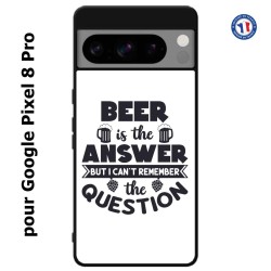 Coque pour Google Pixel 8 Pro Beer is the answer Humour Bière