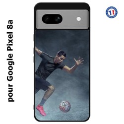 Coque pour Google Pixel 8a Cristiano Ronaldo club foot Turin Football course ballon