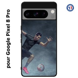 Coque pour Google Pixel 8 Pro Cristiano Ronaldo club foot Turin Football course ballon
