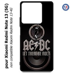 Coque pour Xiaomi Redmi Note 13 (5G) groupe rock AC/DC musique rock ACDC